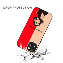 Bornstud Personalised my Name Printed Case for iPhone 15 Bright Red - Bornstud