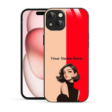 Bornstud Personalised my Name Printed Case Bright Red - Bornstud