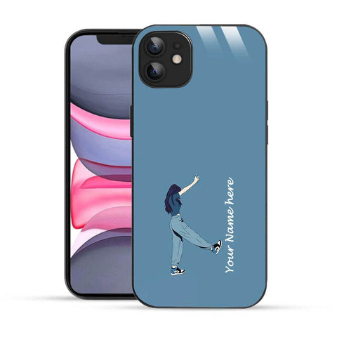 Bornstud Personalised my Name Printed Case for iPhone 11 Horizon - Bornstud