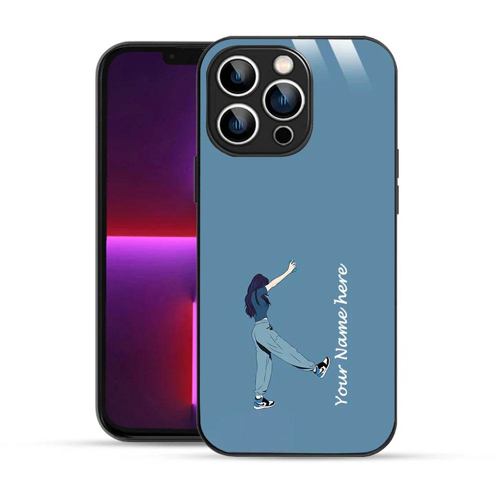 Bornstud Personalised my Name Printed Case for iPhone 13 Pro Max Horizon - Bornstud