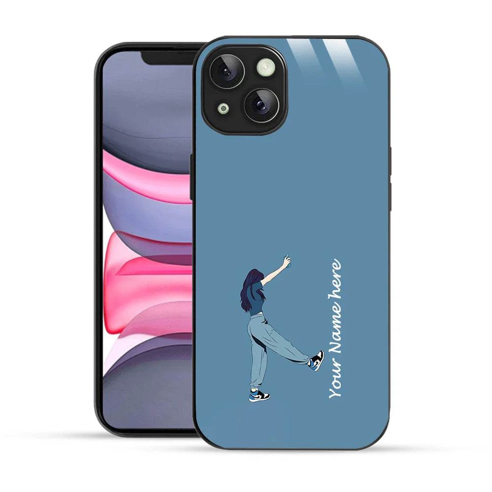 Bornstud Personalised my Name Printed Case for iPhone 14 Horizon - Bornstud