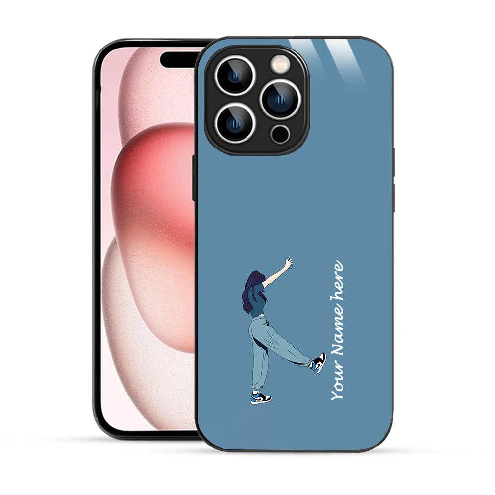 Bornstud Personalised my Name Printed Case for iPhone 15 Pro Max Horizon - Bornstud