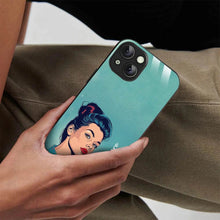 Bornstud Personalised my Name Printed Case for iPhone 13 Moonstone Blue - Bornstud