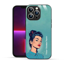 Bornstud Personalised my Name Printed Case Moonstone Blue - Bornstud