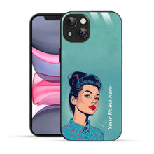 Bornstud Personalised my Name Printed Case Moonstone Blue - Bornstud