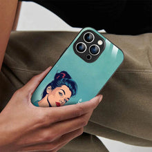 Bornstud Personalised my Name Printed Case for iPhone 14 Pro Moonstone Blue - Bornstud