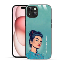 Bornstud Personalised my Name Printed Case Moonstone Blue - Bornstud