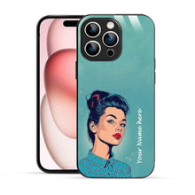 Bornstud Personalised my Name Printed Case Moonstone Blue - Bornstud