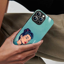 Bornstud Personalised my Name Printed Case for iPhone 15 Pro Max Moonstone Blue - Bornstud