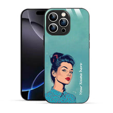 Bornstud Personalised my Name Printed Case Moonstone Blue - Bornstud