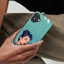 Bornstud Personalised my Name Printed Case for iPhone 16 Moonstone Blue - Bornstud