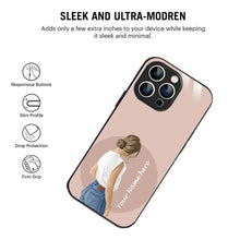 Bornstud Personalised my Name Printed Case for iPhone 13 Pro Max Cavern Pink - Bornstud