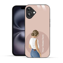 Bornstud Personalised my Name Printed Case Cavern Pink - Bornstud