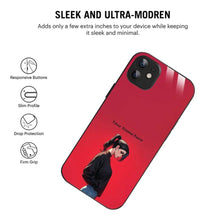 Bornstud Personalised my Name Printed Case for iPhone 12 Deep Carmine - Bornstud
