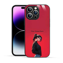 Bornstud Personalised my Name Printed Case for iPhone 14 Pro Max Deep Carmine - Bornstud