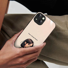 Bornstud Personalised my Name Printed Case for iPhone 13 Almond - Bornstud