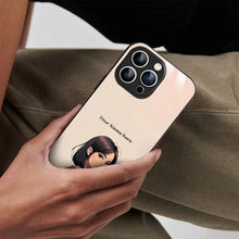 Bornstud Personalised my Name Printed Case for iPhone 13 Pro Max Almond - Bornstud