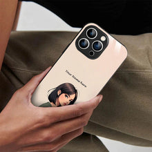 Bornstud Personalised my Name Printed Case for iPhone 15 Pro Almond - Bornstud