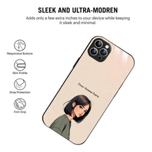 Bornstud Personalised my Name Printed Case for iPhone 11 Pro Almond - Bornstud