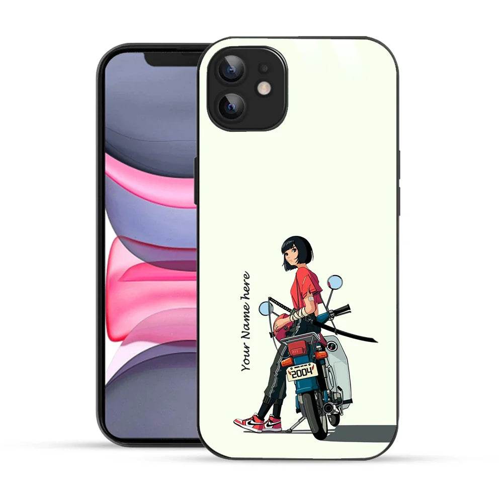 Bornstud Personalised my Name Printed Case for iPhone 12 Buttery White - Bornstud