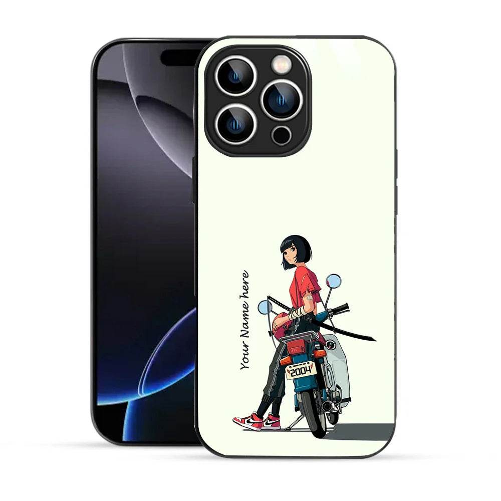 Bornstud Personalised my Name Printed Case for iPhone 16 Pro Max Buttery White - Bornstud