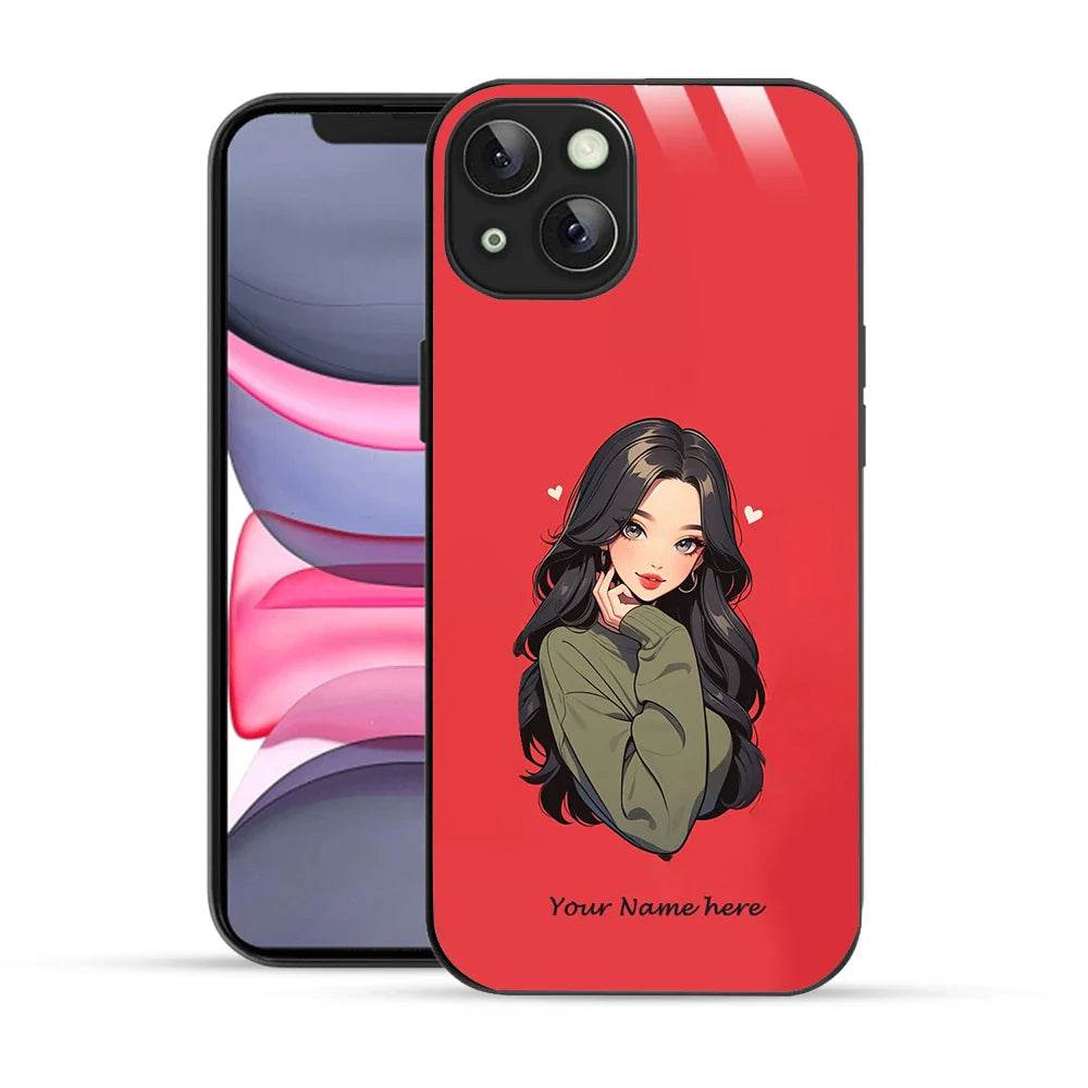 Bornstud Personalised my Name Printed Case for iPhone 14 Plus Jasper - Bornstud