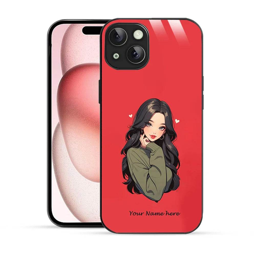 Bornstud Personalised my Name Printed Case for iPhone 15 Jasper - Bornstud