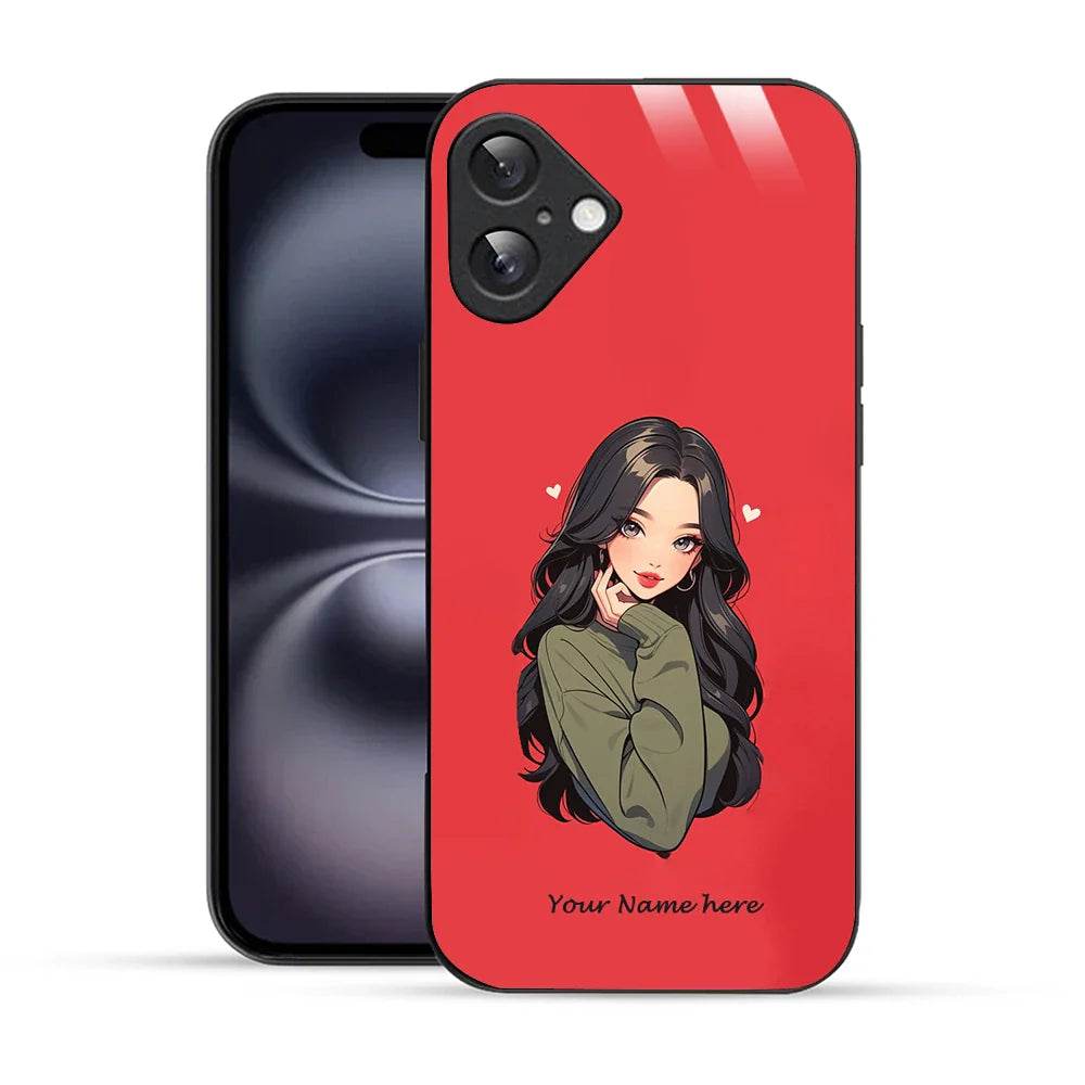 Bornstud Personalised my Name Printed Case for iPhone 16 Jasper - Bornstud