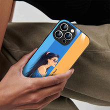 Bornstud Personalised my Name Printed Case for iPhone 14 Pro Picton Blue - Bornstud