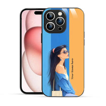 Bornstud Personalised my Name Printed Case Picton Blue - Bornstud