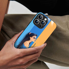 Bornstud Personalised my Name Printed Case for iPhone 15 Pro Max Picton Blue - Bornstud
