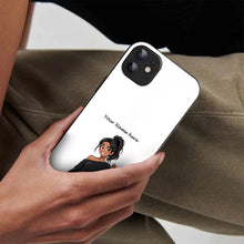 Bornstud Personalised my Name Printed Case for iPhone 12 white - Bornstud