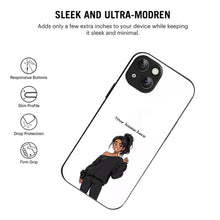Bornstud Personalised my Name Printed Case for iPhone 14 Plus white - Bornstud