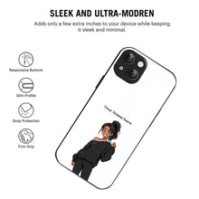 Bornstud Personalised my Name Printed Case for iPhone 15 Plus white - Bornstud