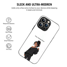 Bornstud Personalised my Name Printed Case for iPhone 16 Pro Max white - Bornstud