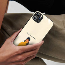 Bornstud Personalised my Name Printed Case for iPhone 12 Pro Papaya Whip - Bornstud