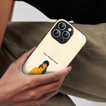 Bornstud Personalised my Name Printed Case for iPhone 14 Pro Papaya Whip - Bornstud