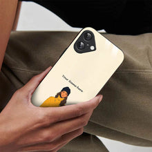 Bornstud Personalised my Name Printed Case for iPhone 16 Papaya Whip - Bornstud