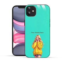 Bornstud Personalised my Name Printed Case for iPhone 11 Aqua Marine - Bornstud