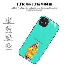 Bornstud Personalised my Name Printed Case for iPhone 11 Aqua Marine - Bornstud
