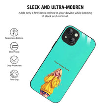 Bornstud Personalised my Name Printed Case for iPhone 14 Plus Aqua Marine - Bornstud