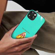 Bornstud Personalised my Name Printed Case for iPhone 14 Plus Aqua Marine - Bornstud