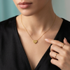 11:11 Angel Number Heart Necklace