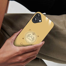 Bornstud Zodiac Gemini Yellow Printed Case for iPhone 16 - Bornstud