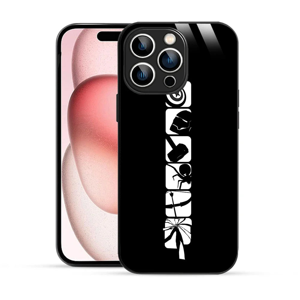 Bornstud Marvel Icons Silhouette Printed Case for iPhone 15 Pro Max