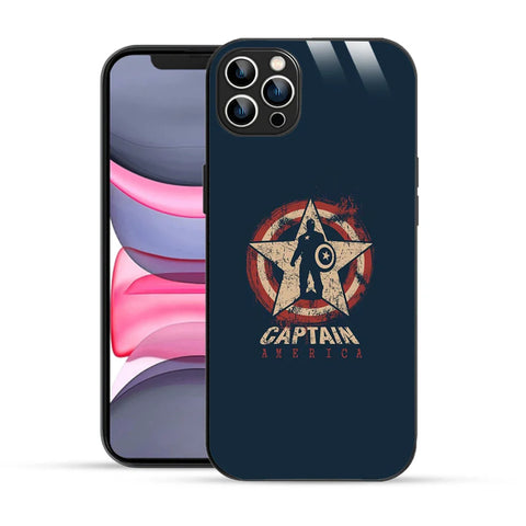 Bornstud Captain America Star Printed Case for iPhone 11 Pro