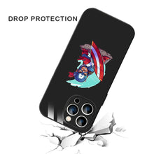 Bornstud Captain America Chibi Style Printed Case for iPhone 14 Pro Max
