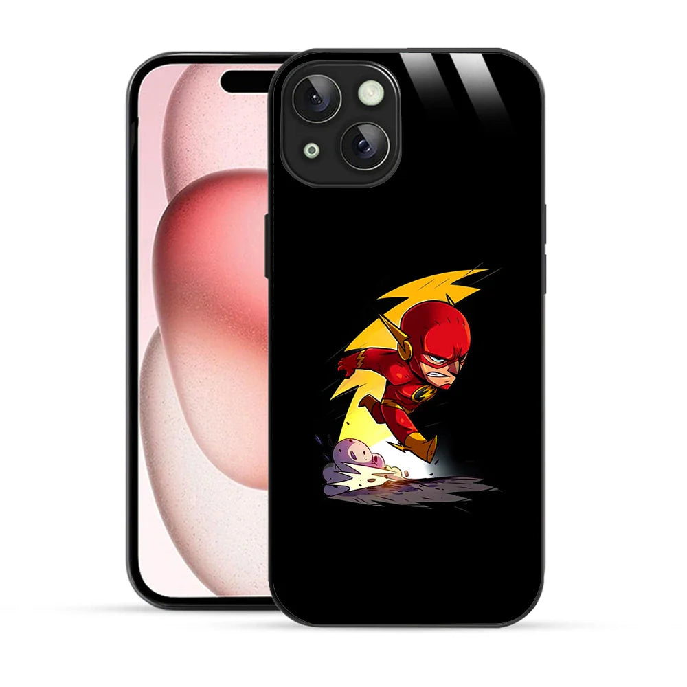 Bornstud The Flash Chibi Style Printed Case for iPhone 15