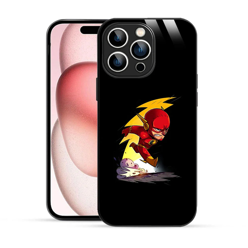 Bornstud The Flash Chibi Style Printed Case for iPhone 15 Pro