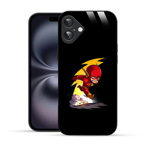 Bornstud The Flash Chibi Style Printed Case for iPhone 16